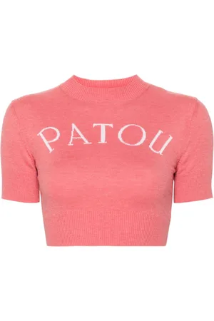 Patou Intarsia-knit top