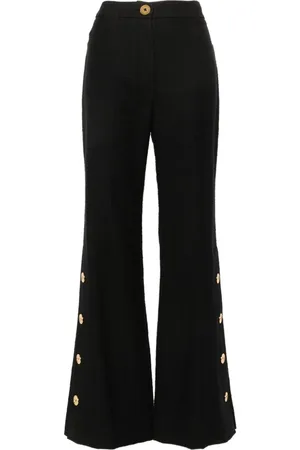 Patou Tweed flared trousers