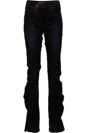 OTTOLINGER Draped velvet jeans