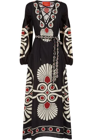 La DoubleJ Viviana geometric-print dress