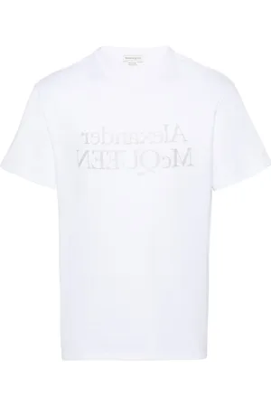 Alexander McQueen Logo-print cotton T-shirt