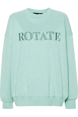 ROTATE Logo-embroidered sweatshirt