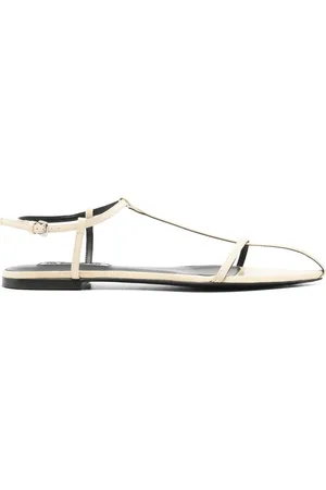 Jil Sander Flat leather sandals