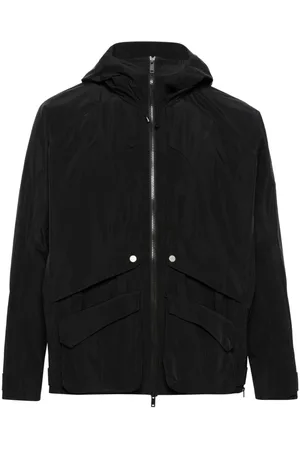 J.LAL Lobe panelled hooded jacket