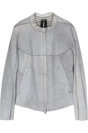 ISAAC SELLAM EXPERIENCE Panelled leather jacket