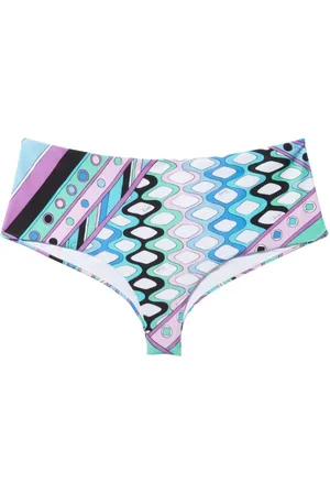 Puccini Vivara-print bikini bottoms