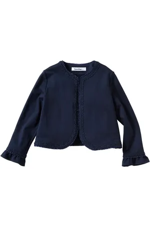 Familiar Lace-embellished cardigan