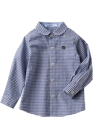 Familiar Logo-appliqué cotton shirt