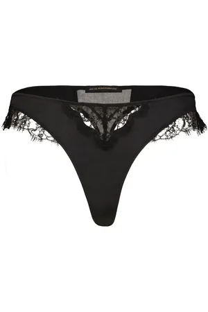 Kiki de Montparnasse Lace Inset thong