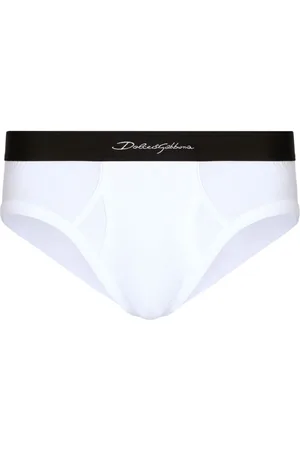 Dolce & Gabbana Logo-waistband low-rise briefs
