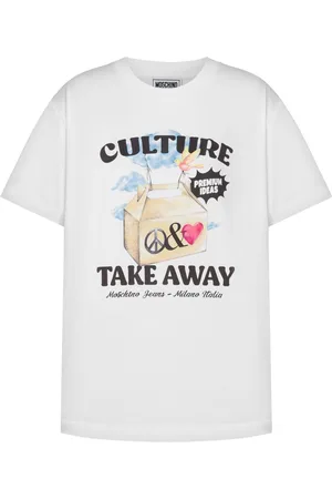 Moschino Graphic-print cotton T-shirt