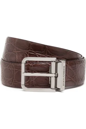 Dolce & Gabbana Buckled leather belt