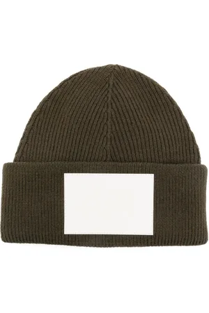 Maison Margiela Numbers-motif knitted beanie