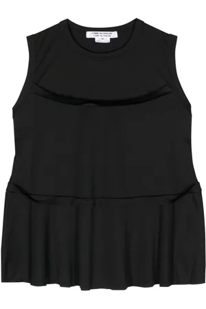 Comme des Garçons Tiered sleeveless top
