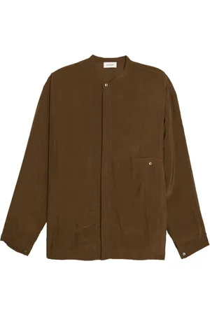 LEMAIRE Crinkled boxy shirt