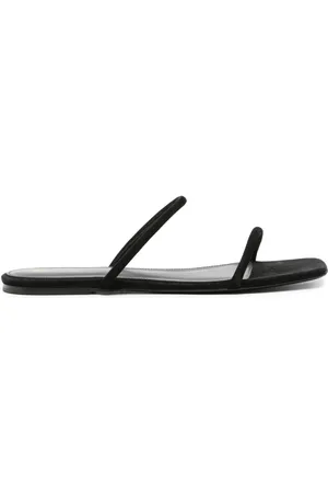 Totême Minimalist suede slides