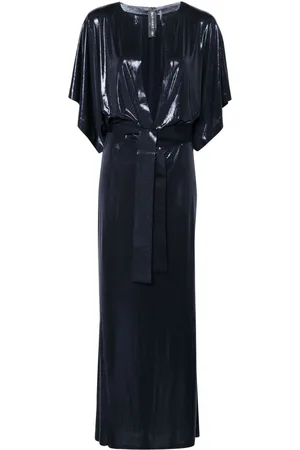 Norma Kamali Obie plunge gown