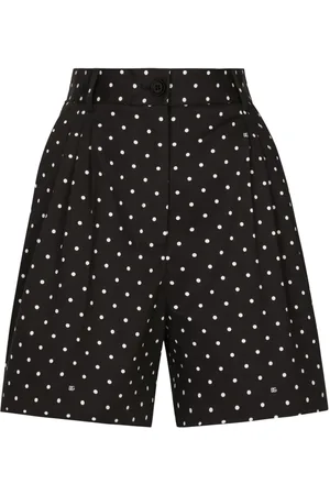 Dolce & Gabbana Polka dot-print tailored shorts