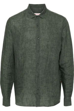 Orlebar Brown Long-sleeve linen shirt