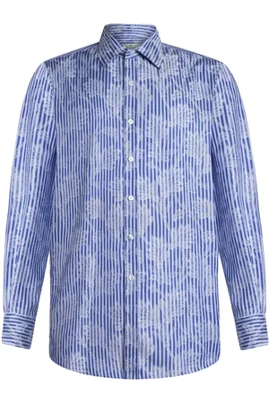 Etro Striped jacquard shirt