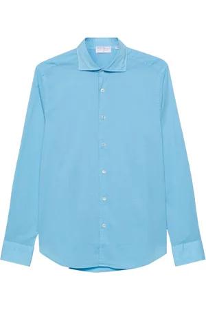 FEDELI Sean long-sleeve poplin shirt