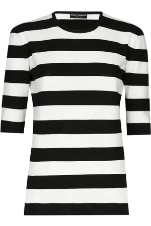 Dolce & Gabbana Crew-neck striped top