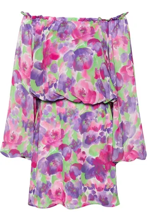 ROTATE X Reina Olga floral-print minidress