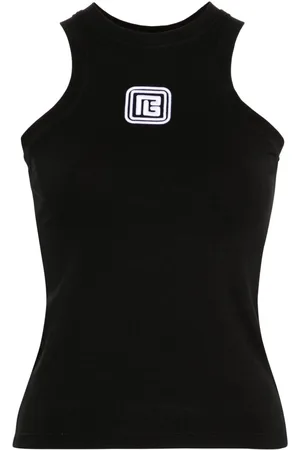 Balmain PB-monogram tank top