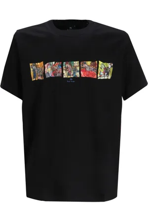 Paul Smith Zebra graphic-print organic cotton T-shirt