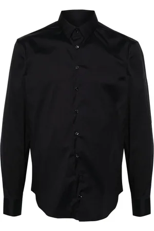 Giorgio Armani Classic-collar poplin shirt