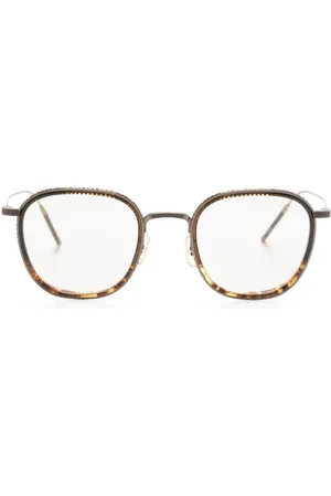 Oliver Peoples Fairmont tortoiseshell-effect sunglasses