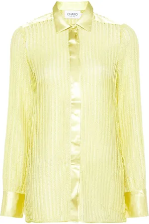 CHARO RUIZ IBIZA Achty lace-detail shirt