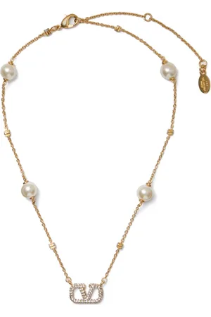 VALENTINO GARAVANI VLogo Signature pearl necklace