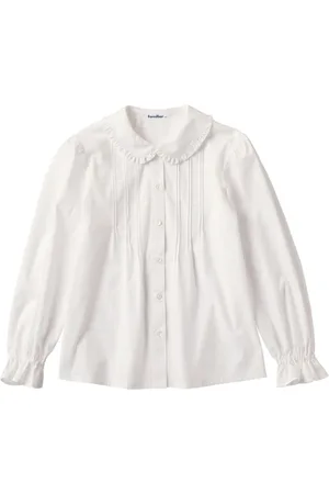 Familiar Pleated cotton-blend