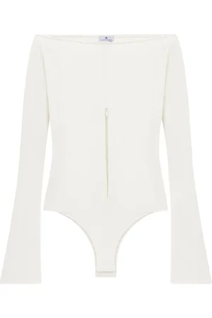 Courrèges Off-shoulder zipped bodysuit