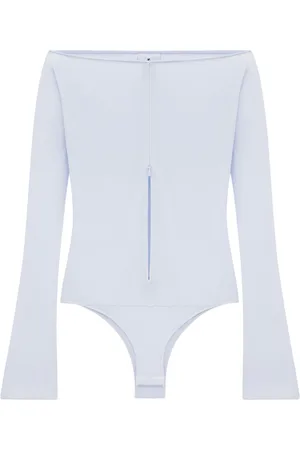 Courrèges Off-shoulder zipped bodysuit
