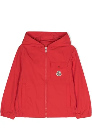 Moncler Ebo logo-print rain jacket