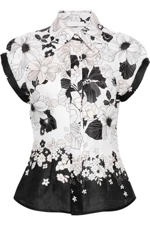 ZIMMERMANN Pop floral-print shirt