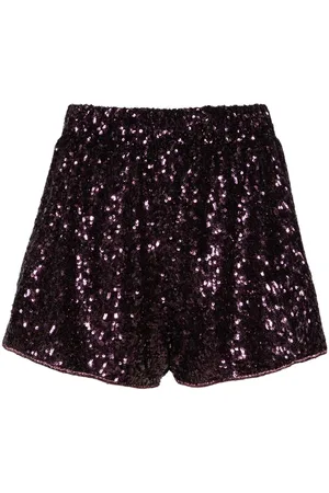 Oseree Sequinned short shorts