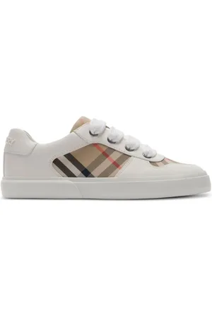 Burberry Check cotton sneakers