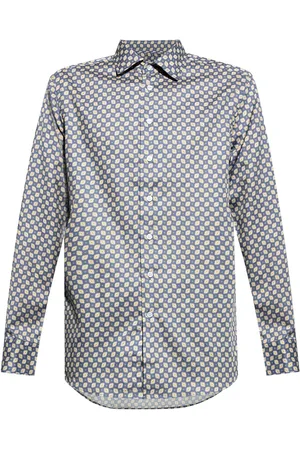 Etro Abstract-pattern cotton shirt