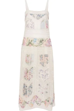ZIMMERMANN Halliday floral-print lace dress