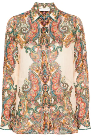 ZIMMERMANN Ottie paisley-print shirt