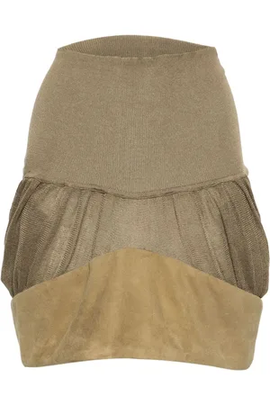 Isa Boulder Grace peplum miniskirt