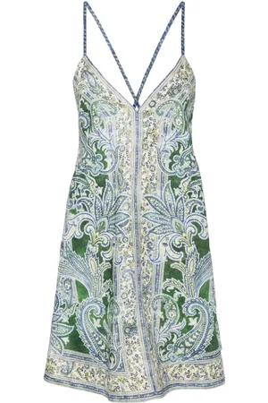 ZIMMERMANN Ottie Swing linen minidress