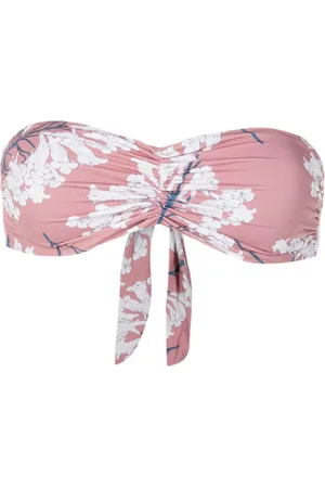CLUBE BOSSA Venet floral-print bikini top