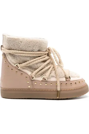 INUIKII Curly Rock stud-embellished boots