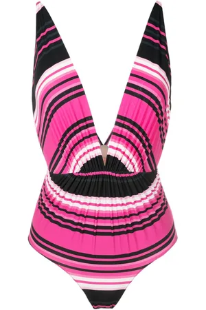 CLUBE BOSSA Clavert plunging swimsuit