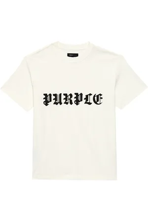 Purple Brand Gothic Wordmark T-shirt