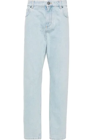 Balmain Mid-rise straight jeans